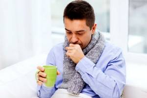 Сухой кашель без температуры у взрослых