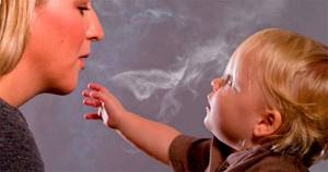 Курение повлияет на внучек курящих