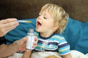 Антибиотики для детей в суспензии