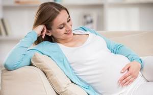 Высота стояния дна матки и окружность живота во время беременности