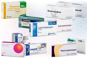 Макролиды группа антибиотиков: препараты, список, названия