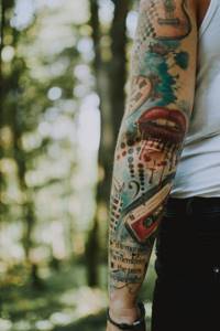 Татуировка и здоровье: краска от татуировок проникает в ближайшие лимфоузлы